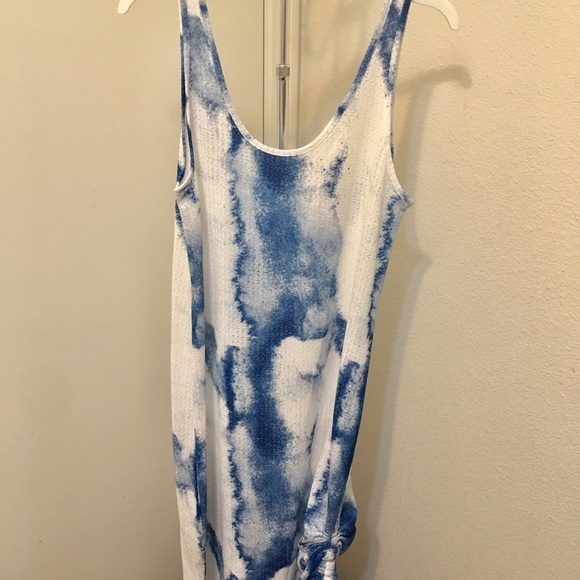 Zara tie-dye dress with gathered details - Picture 5 of 7